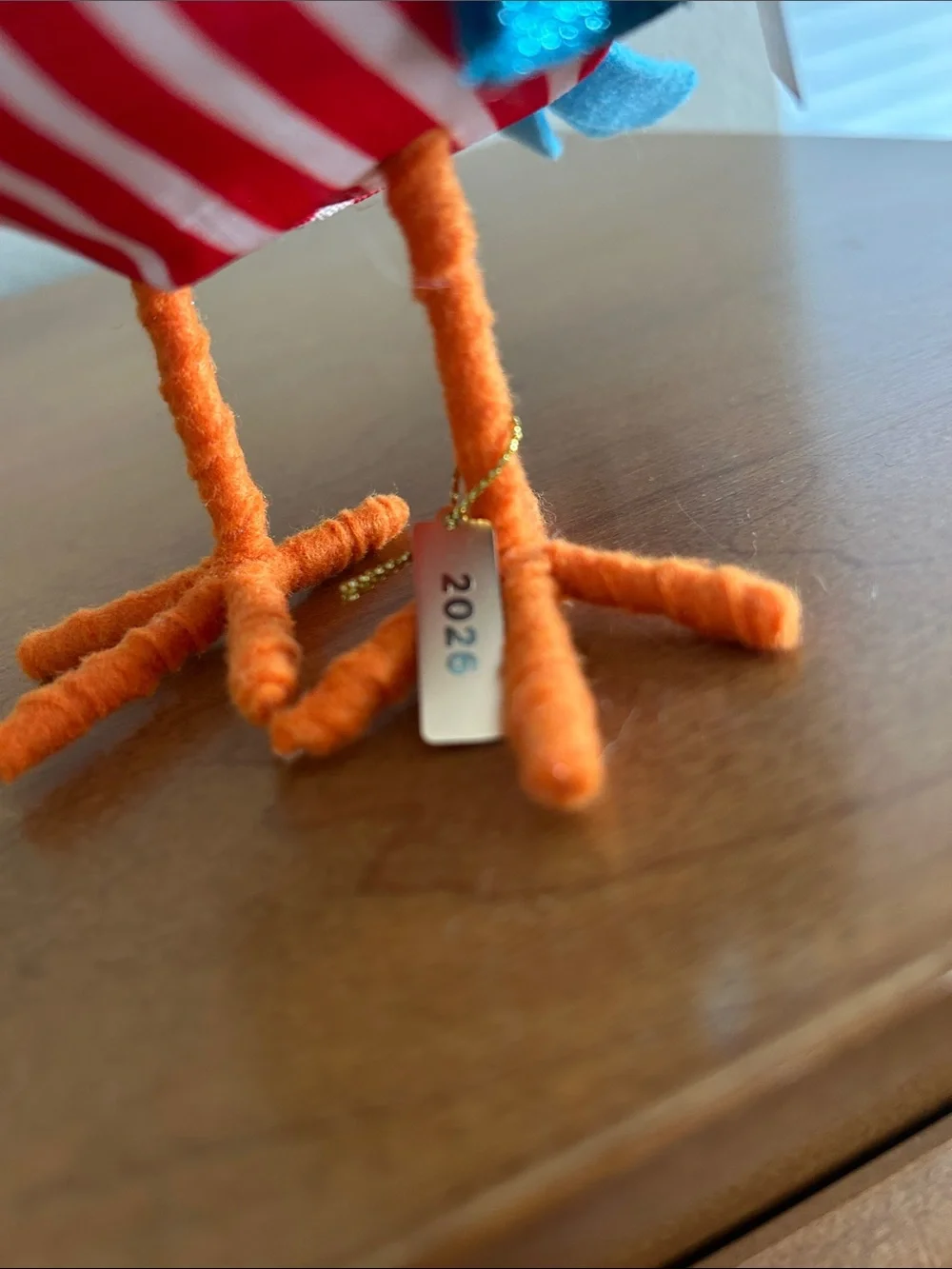 Target 2026 Featherly Friends Sam Bird Patriotic July 4th Summer Collectible